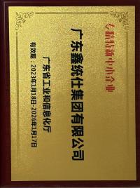 专精特新中小企业